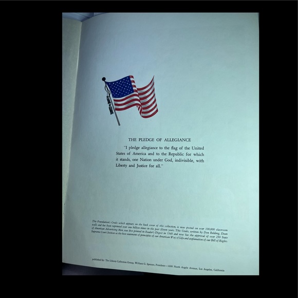 1963 The Liberty Collection ~ Historic American Political Writings on Parchment - Picture 11 of 12